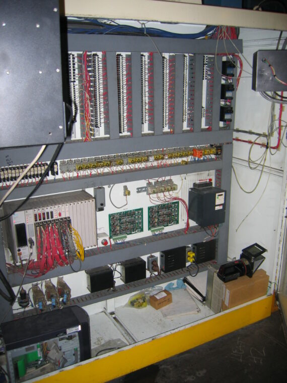 96 Tanglass Furnace Control Panel Inside